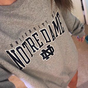 University of Notre Dame Crew Neck Sweatshirt